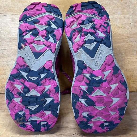 Hoka One One Torrent 2 Womens Size 9.5 Trail Running Shoes Festival Fuchsia - Picture 7 of 10